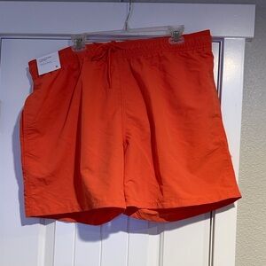 Bright Coral Swim Shorts